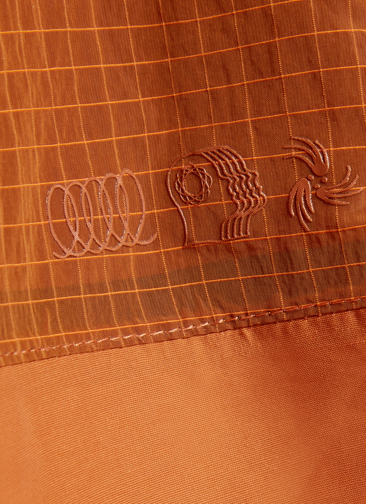Men's PCVL Zip Through Water Resistant Jacket - Rust | Percival