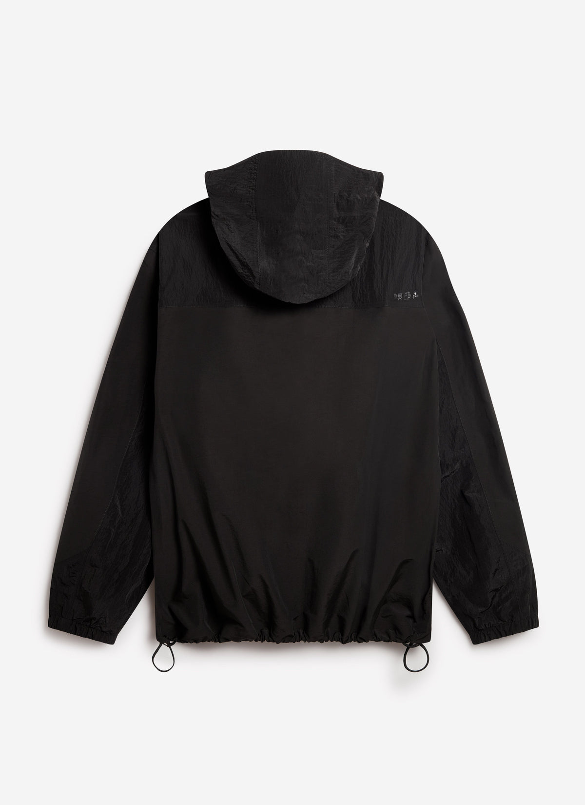 Men's Water Resistant Jacket - Black PCVL Zip Through | Percival