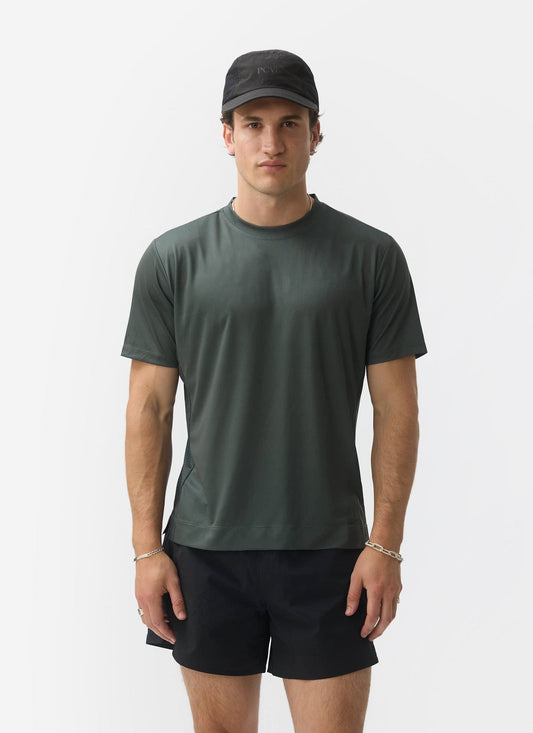 Men's PCVL Performance Top - Forest Green | Percival