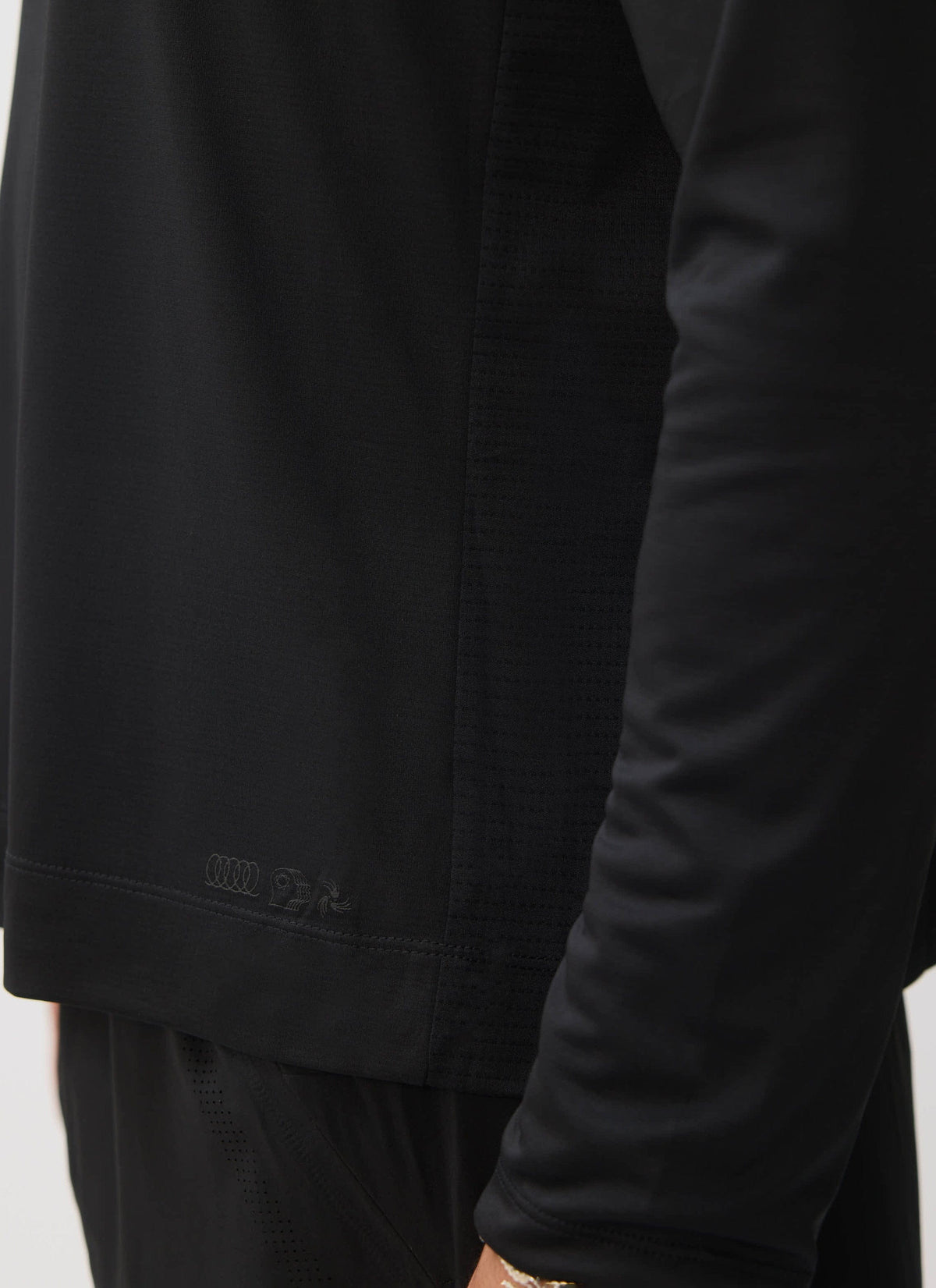Men's Long Sleeve Performance Top - Black PCVL | Percival