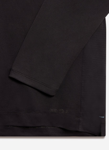 Men's Long Sleeve Performance Top - Black PCVL | Percival