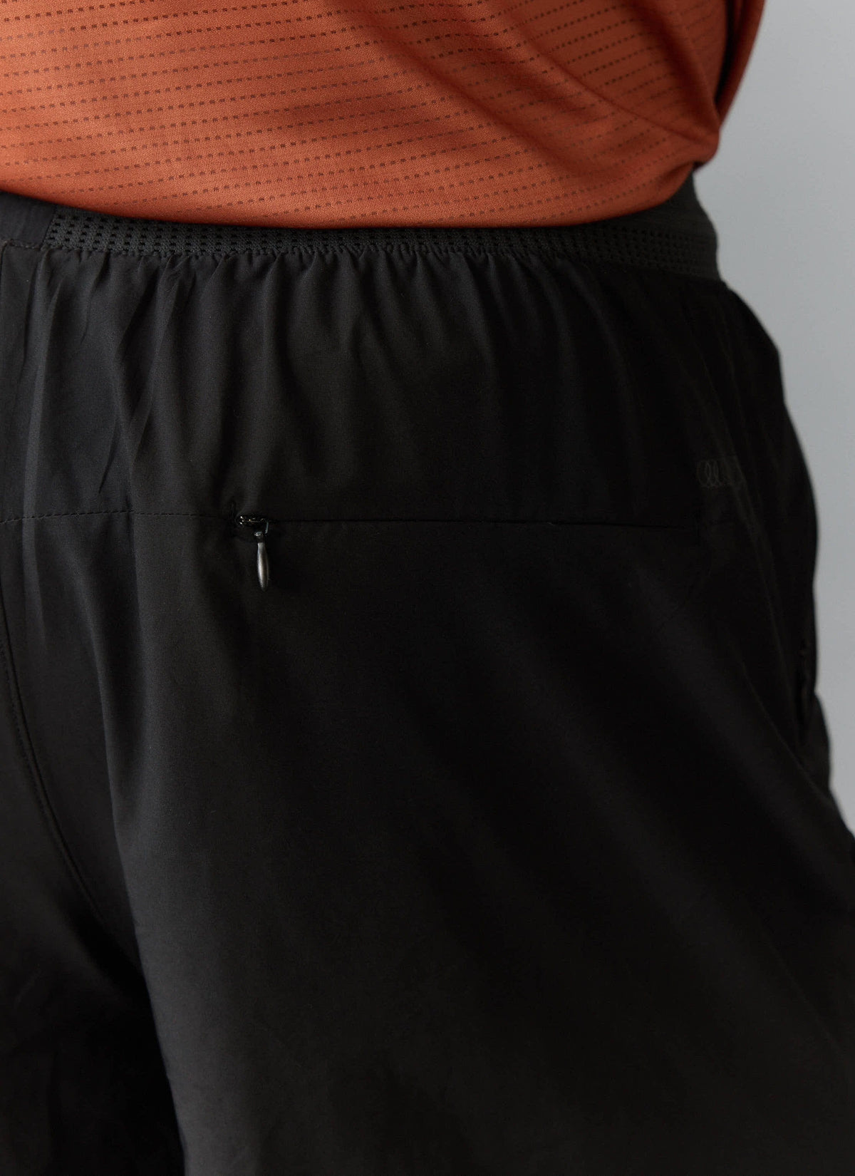 Men's 2 in 1 Running Shorts - Black PCVL | Percival