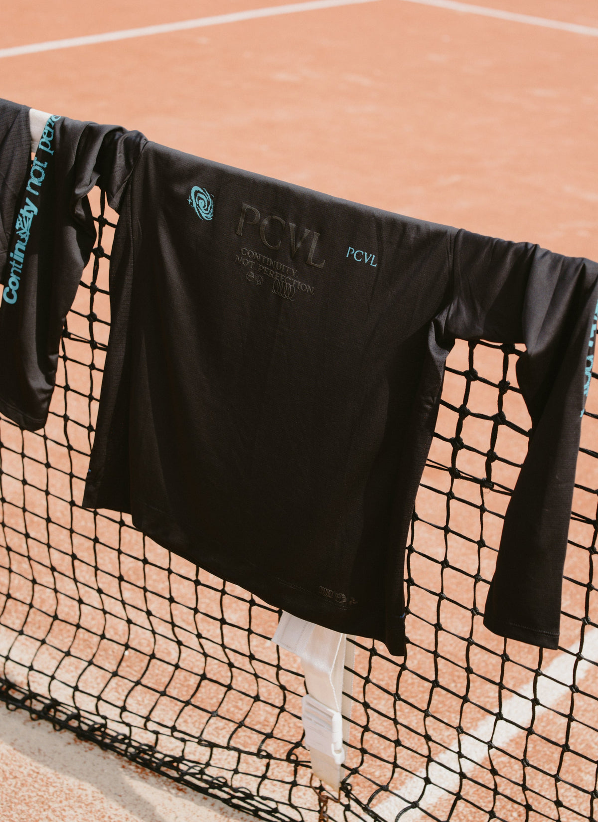 Men's Long Sleeve Performance Top - PCVL Printed - Black | Percival