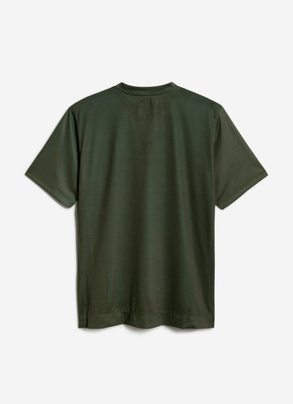 Men's Performance Top - PCVL Printed - Forest | Percival