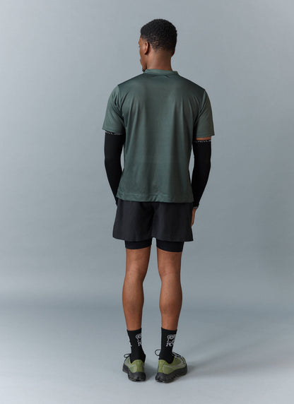 Men's Performance Top - PCVL Printed - Forest | Percival