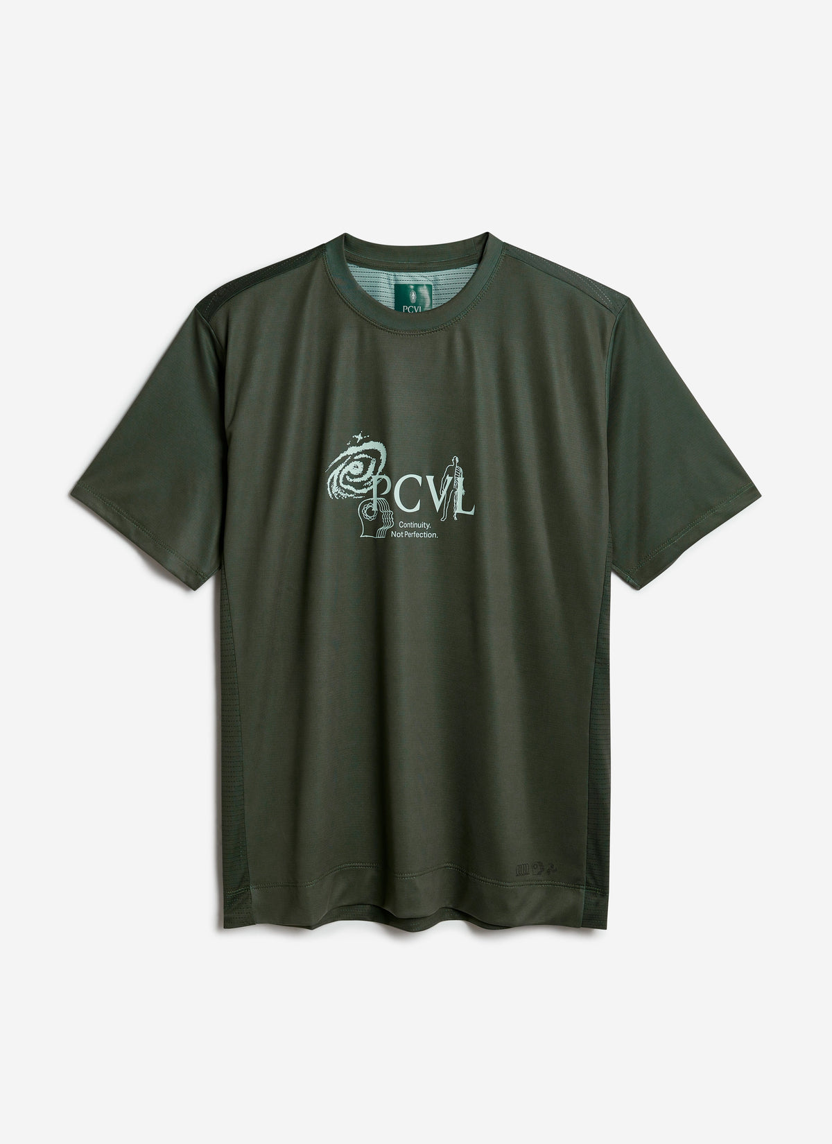 Men's Performance Top - PCVL Printed - Forest | Percival