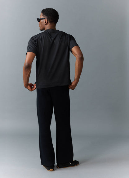 Men's PCVL Performance T-Shirt - Black Printed | Percival
