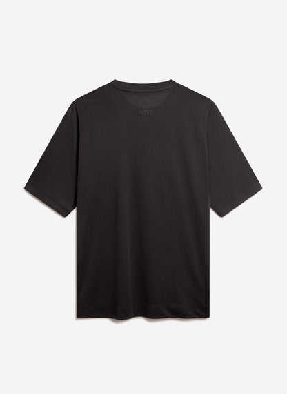 Men's PCVL Performance T-Shirt - Black Printed | Percival