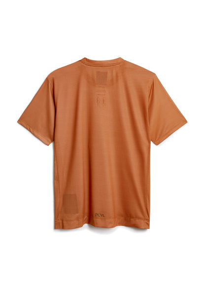 Men's PCVL Printed Performance Top - Rust | Percival