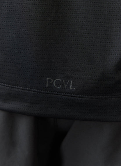 Men's PCVL Printed Performance Top - Black | Percival