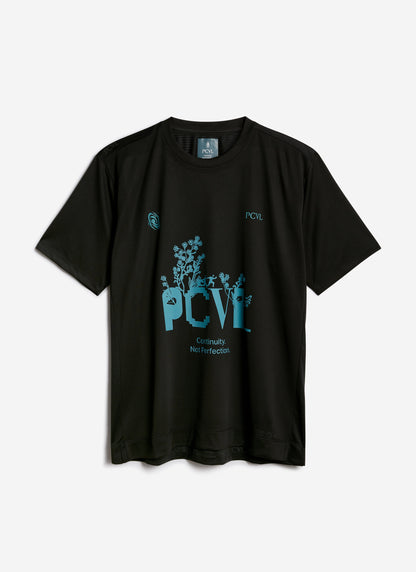 Men's PCVL Printed Performance Top - Black | Percival