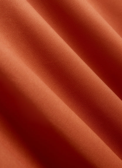 Men's PCVL Performance Top - Rust - Breathable Training Wear | Percival