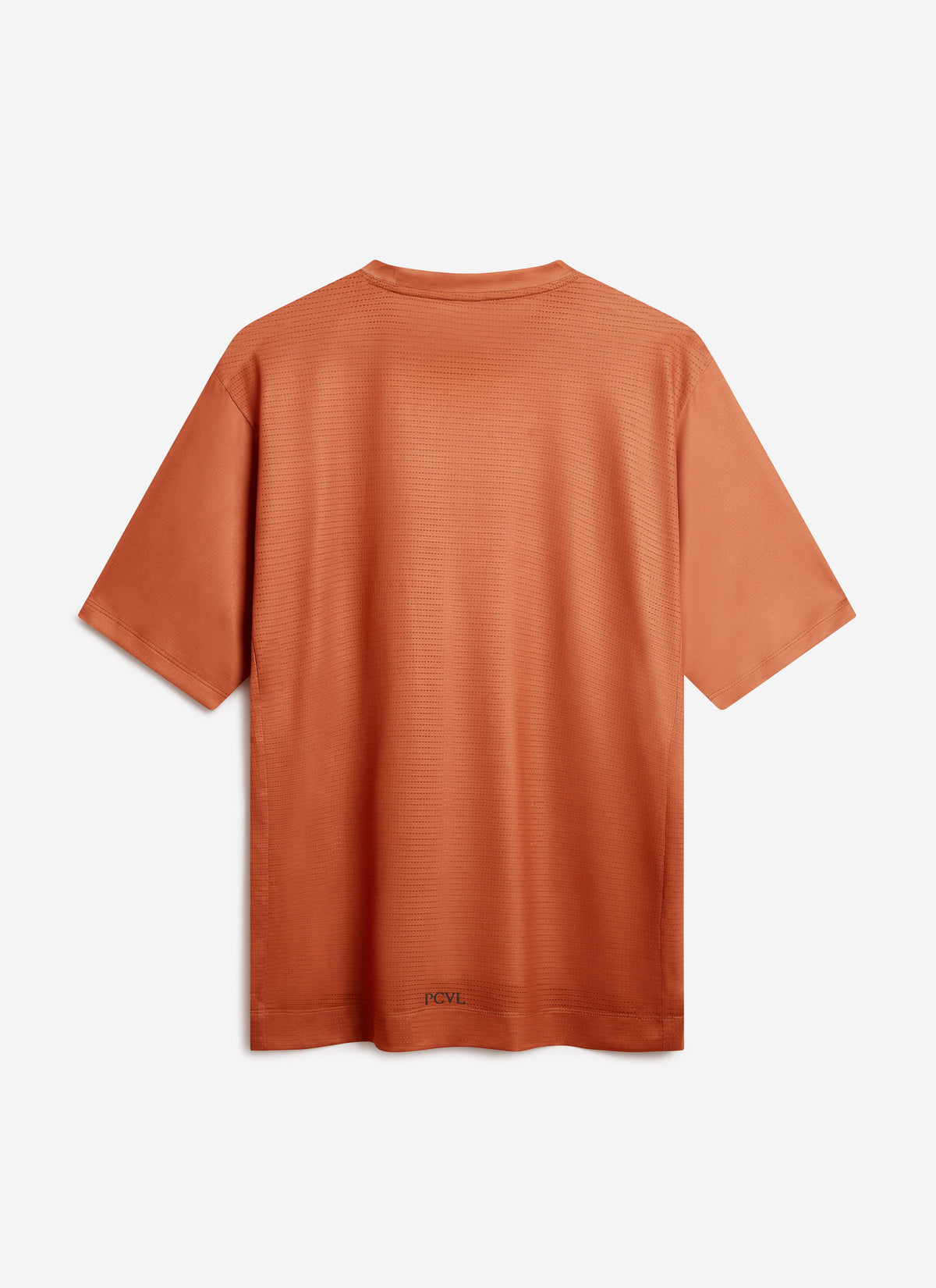 Men's PCVL Performance Top - Rust - Breathable Training Wear | Percival