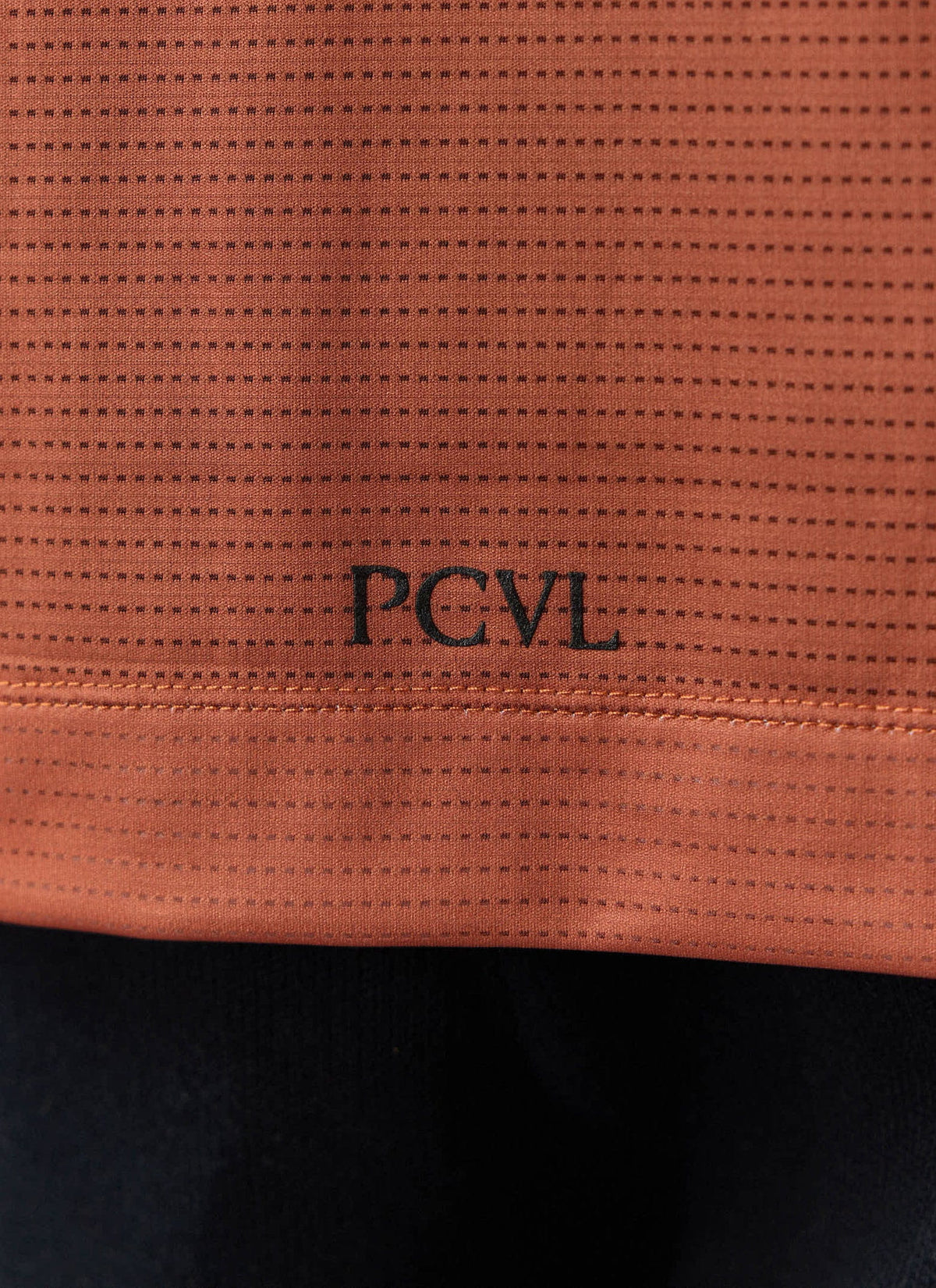 Men's PCVL Performance Top - Rust - Breathable Training Wear | Percival