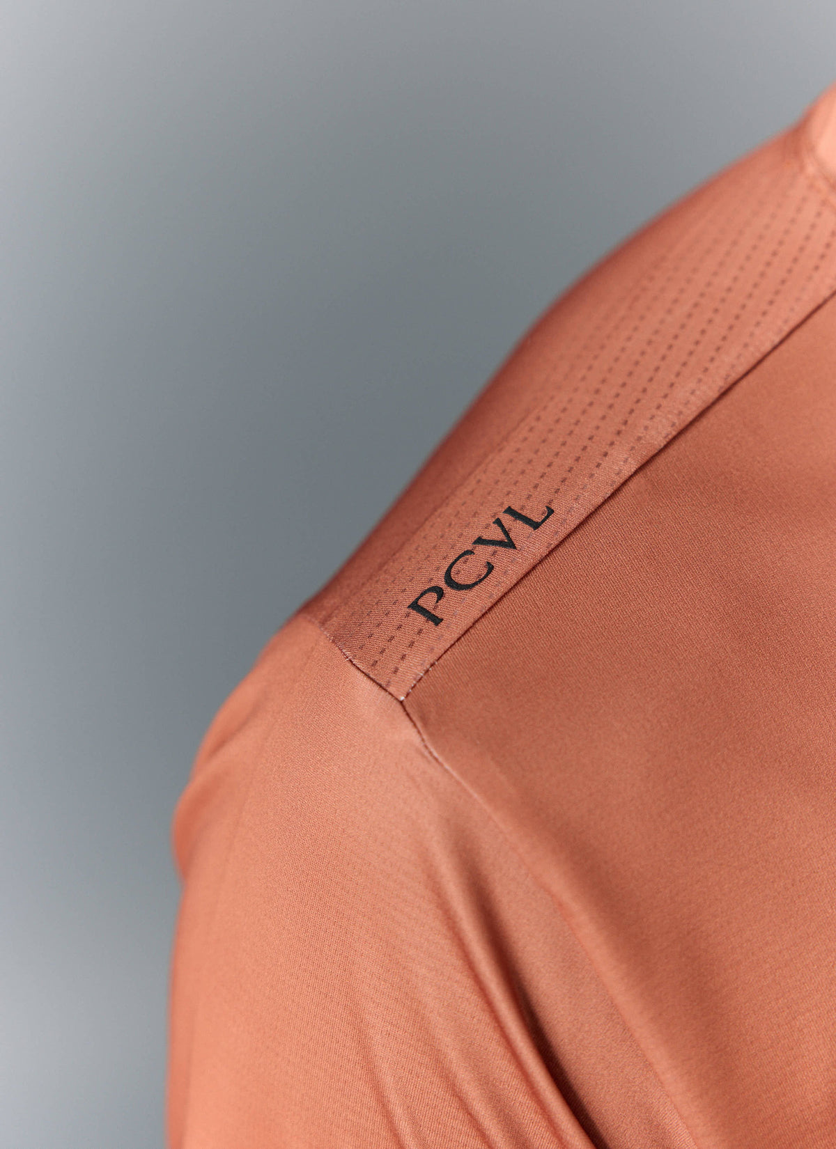 Men's PCVL Performance Top - Rust - Breathable Training Wear | Percival