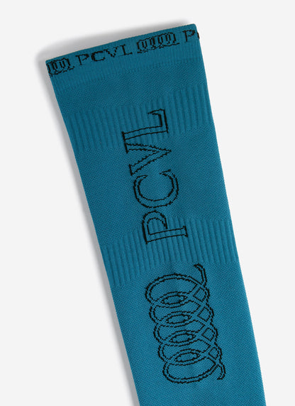 Men's Compression Arm Sleeves - PCVL - Blue | Percival