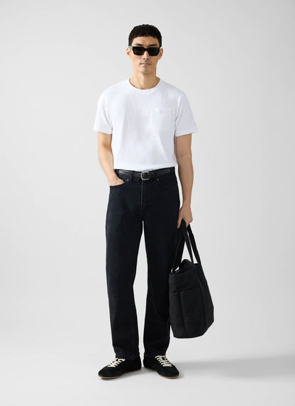 Short Sleeve Pocket T Shirt - Organic Cotton - White | Percival