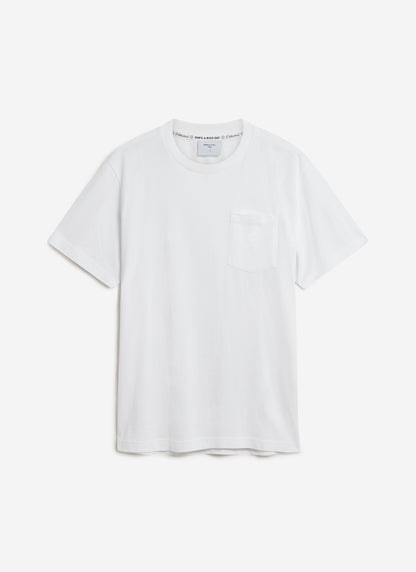 Short Sleeve Pocket T Shirt - Organic Cotton - White | Percival