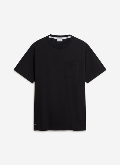 Short Sleeve Pocket T Shirt - Organic Cotton - Black | Percival