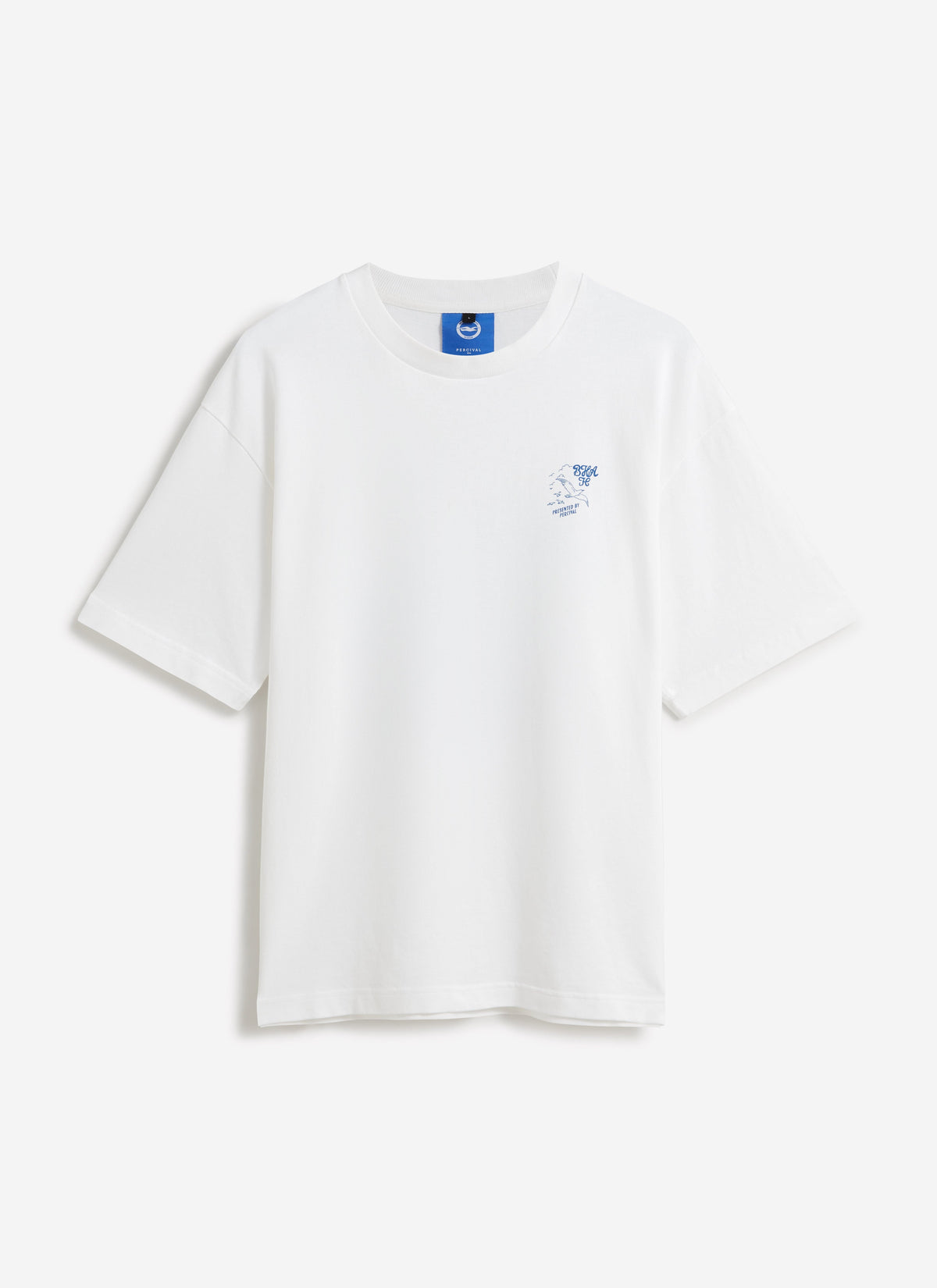 Men's T Shirt - Beach Front x Brighton & Hove Albion F.C. - White | Percival