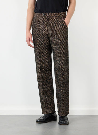 Men's Straight Leg Trousers - Twill - Oak | Percival