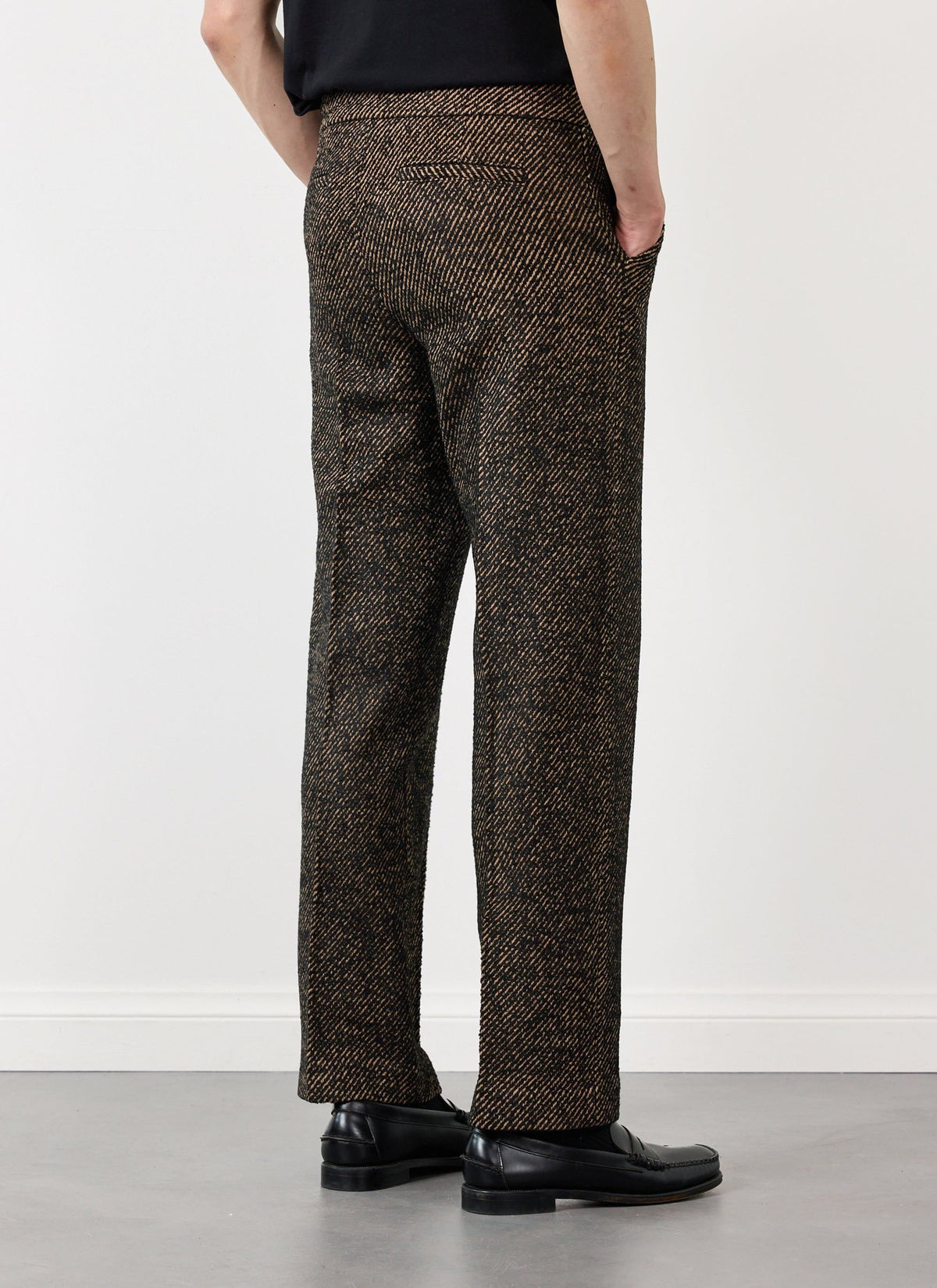 Men's Straight Leg Trousers - Twill - Oak | Percival